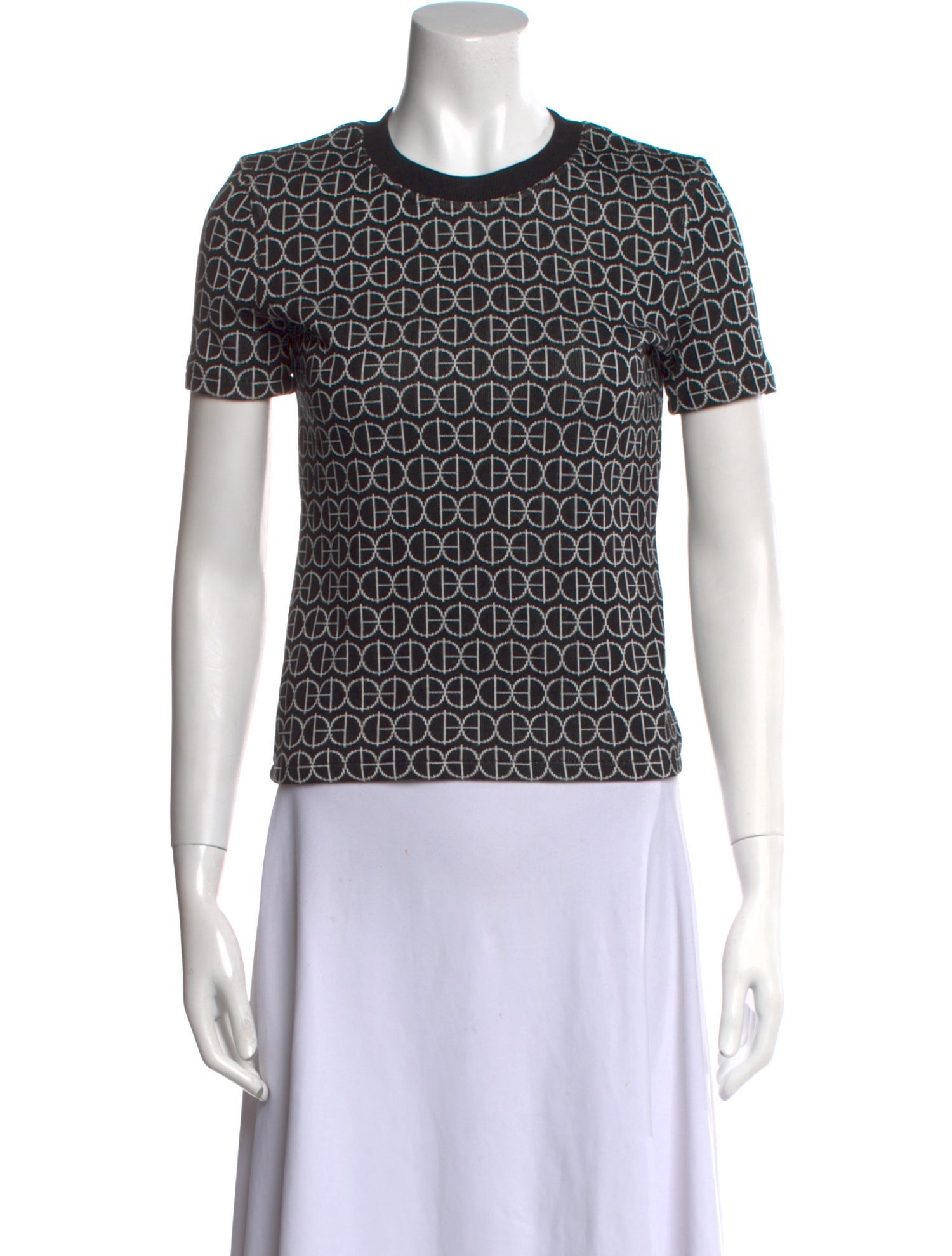 Hermès Printed Crew Neck T-Shirt